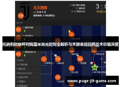 托纳利欧联杯对阵国米高光时刻全解析与关键表现回顾战术价值深度 托纳利欧联杯对阵国米高光时刻全解析与关键表现回顾战术价值深度